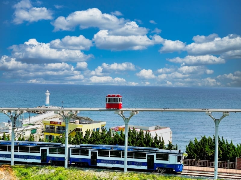 Haeundae Blueline Park: A Guide to the Sky Capsule & Beach Train in Busan